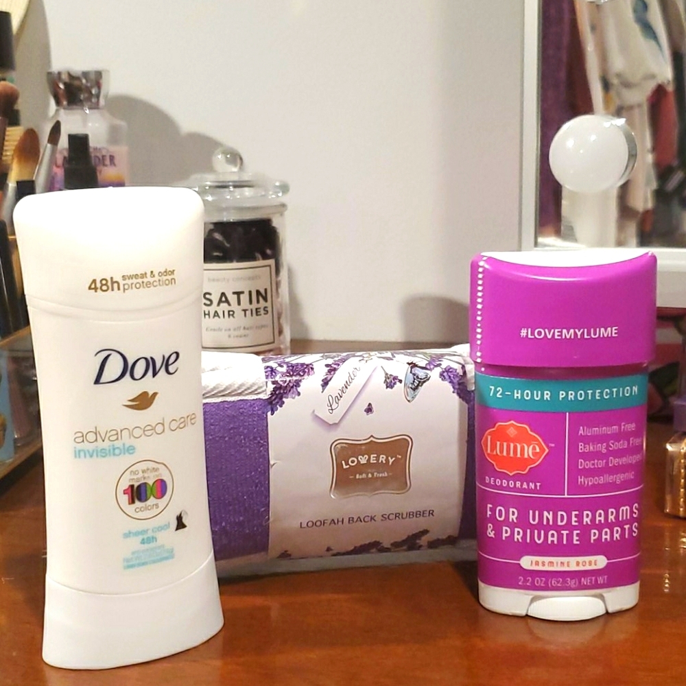 Brand New Lume Deodorant and Goodies